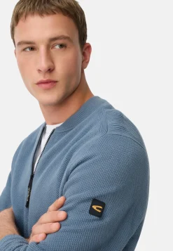 Herren Camel Active Pullover & Cardigan^Strickjacke im Bomberstil