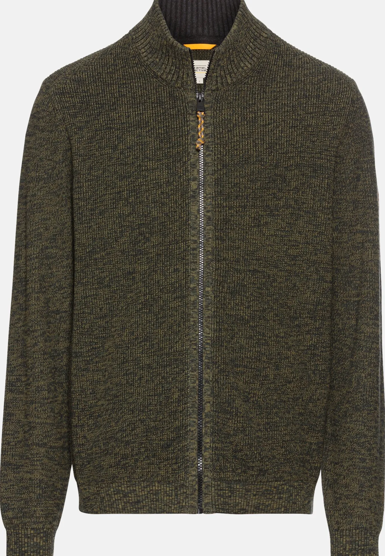 Herren Camel Active Pullover & Cardigan^Strickjacke mit Reißverschluss