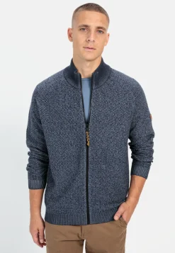 Herren Camel Active Pullover & Cardigan^Strickjacke mit Reißverschluss