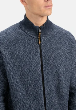 Herren Camel Active Pullover & Cardigan^Strickjacke mit Reißverschluss