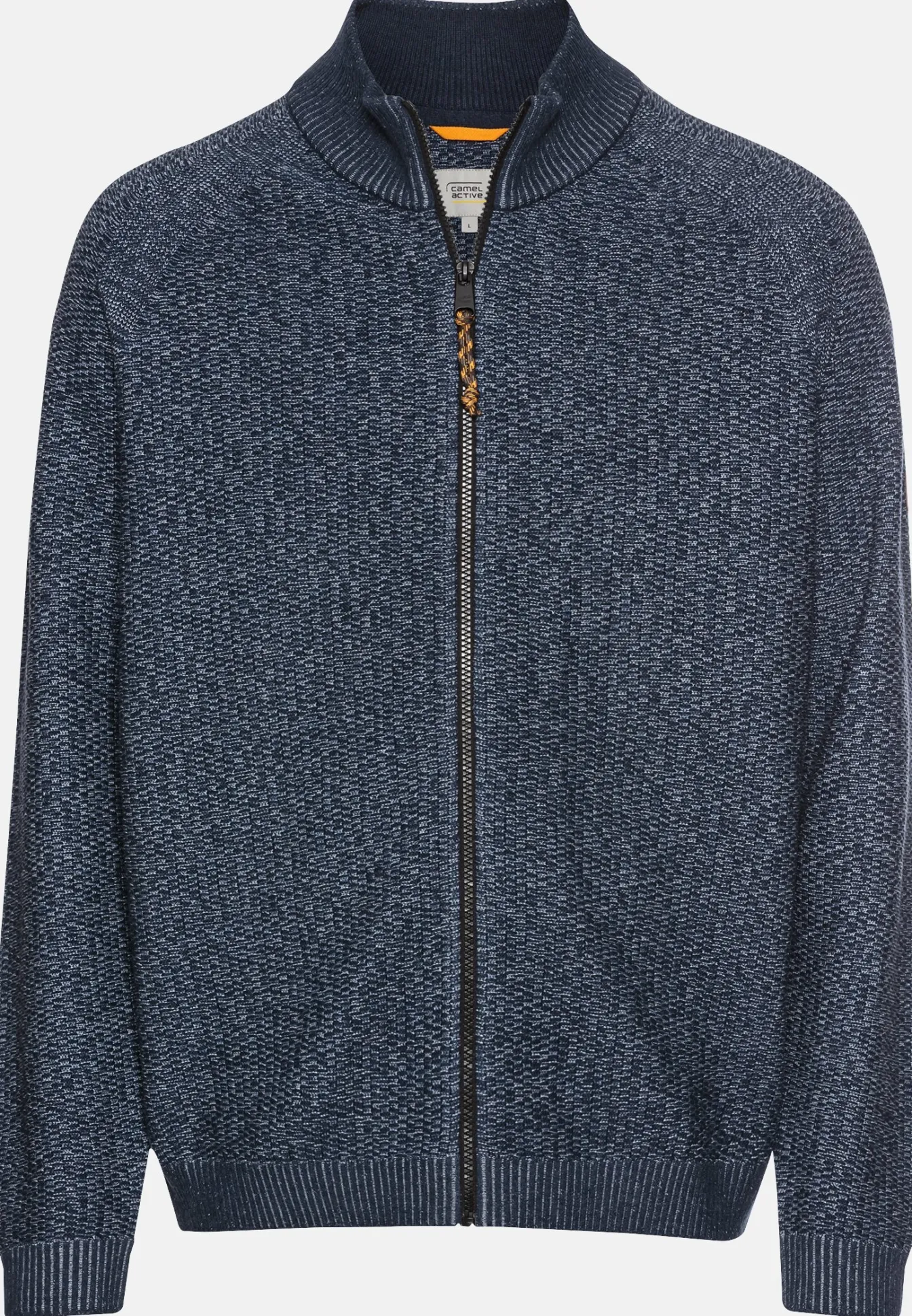 Herren Camel Active Pullover & Cardigan^Strickjacke mit Reißverschluss