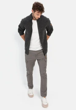 Herren Camel Active Pullover & Cardigan^Strickjacke mit Reißverschluss