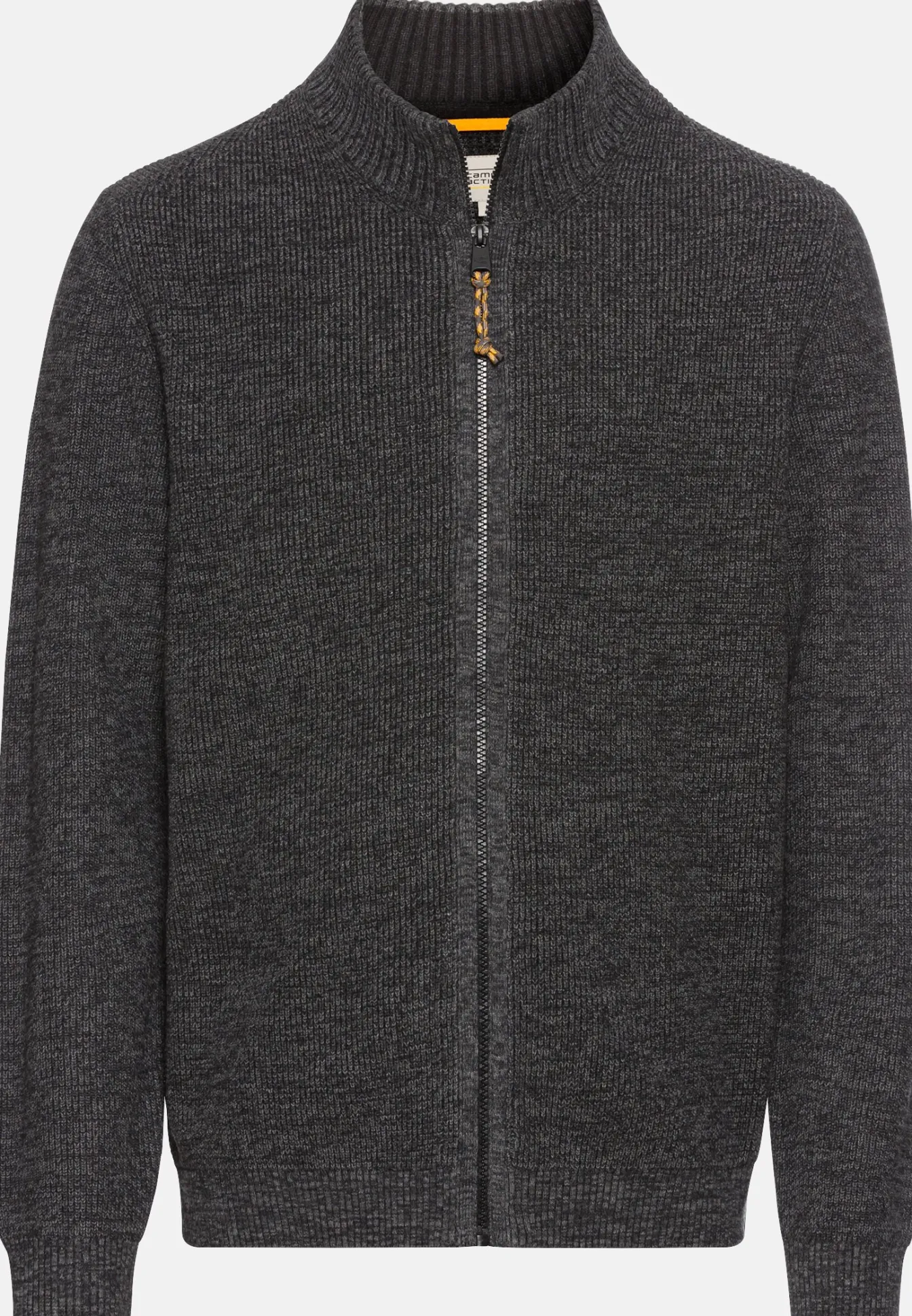 Herren Camel Active Pullover & Cardigan^Strickjacke mit Reißverschluss