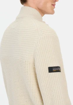 Herren Camel Active Pullover & Cardigan^Strickjacke mit verstecktem Reißverschluss