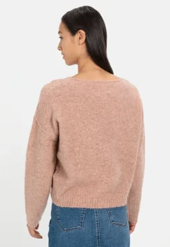 Damen Camel Active Pullover & Cardigans^Strickpullover aus einem Wollmix