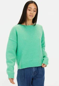 Damen Camel Active Pullover & Cardigans^Strickpullover aus einem Wollmix