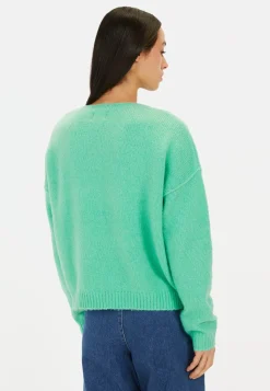 Damen Camel Active Pullover & Cardigans^Strickpullover aus einem Wollmix