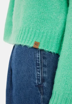 Damen Camel Active Pullover & Cardigans^Strickpullover aus einem Wollmix
