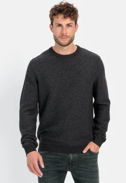 Herren Camel Active Pullover & Cardigan^Strickpullover aus einem Baumwollmix