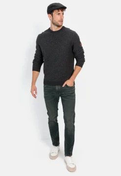 Herren Camel Active Pullover & Cardigan^Strickpullover aus einem Baumwollmix