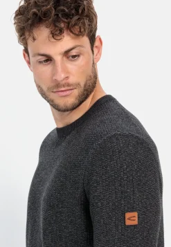 Herren Camel Active Pullover & Cardigan^Strickpullover aus einem Baumwollmix