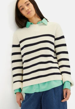 Damen Camel Active Pullover & Cardigans^Strickpullover aus einem Baumwollmix