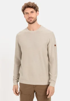 Herren Camel Active Pullover & Cardigan^Strickpullover aus Organic Cotton