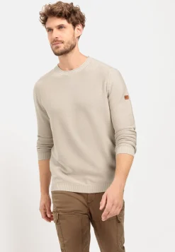 Herren Camel Active Pullover & Cardigan^Strickpullover aus Organic Cotton