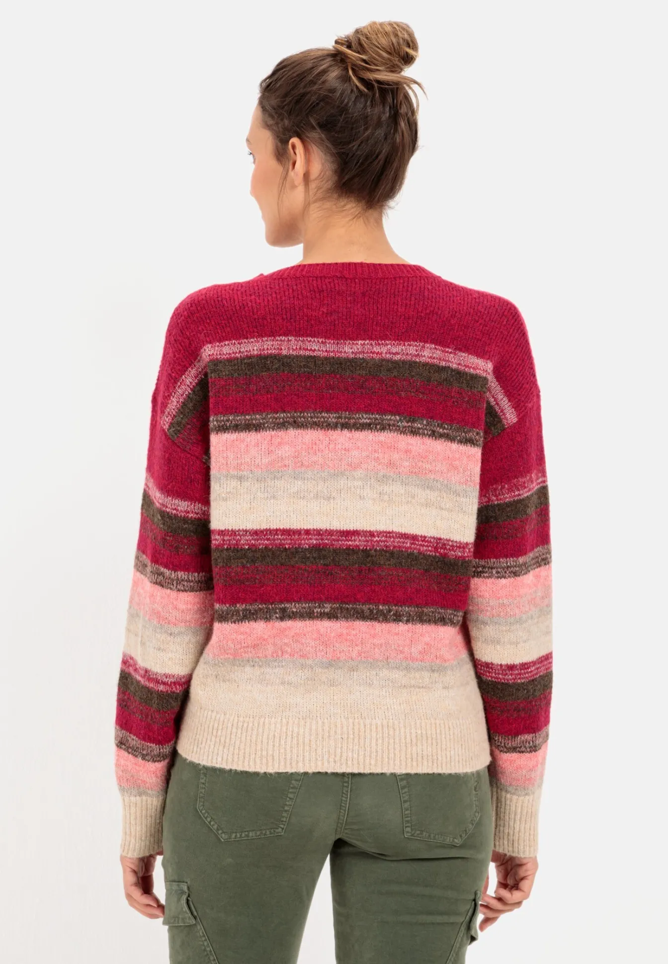 Damen Camel Active Pullover & Cardigans^Strickpullover aus recyceltem Materialmix