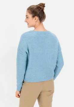 Damen Camel Active Pullover & Cardigans^Strickpullover im leichten Oversize Fit