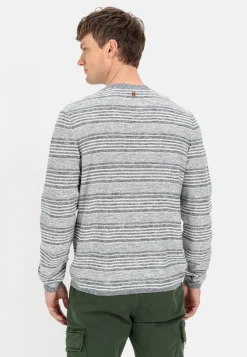 Herren Camel Active Pullover & Cardigan^Strickpullover im Streifenmuster