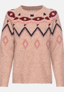 Damen Camel Active Pullover & Cardigans^Strickpullover mit Norwegermuster