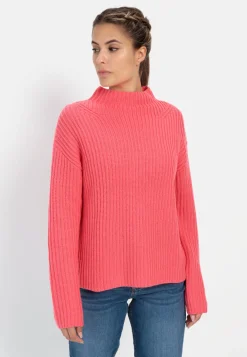 Damen Camel Active Pullover & Cardigans^Strickpullover mit Rollkragen