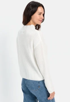 Damen Camel Active Pullover & Cardigans^Strickpullover mit Zopfmuster
