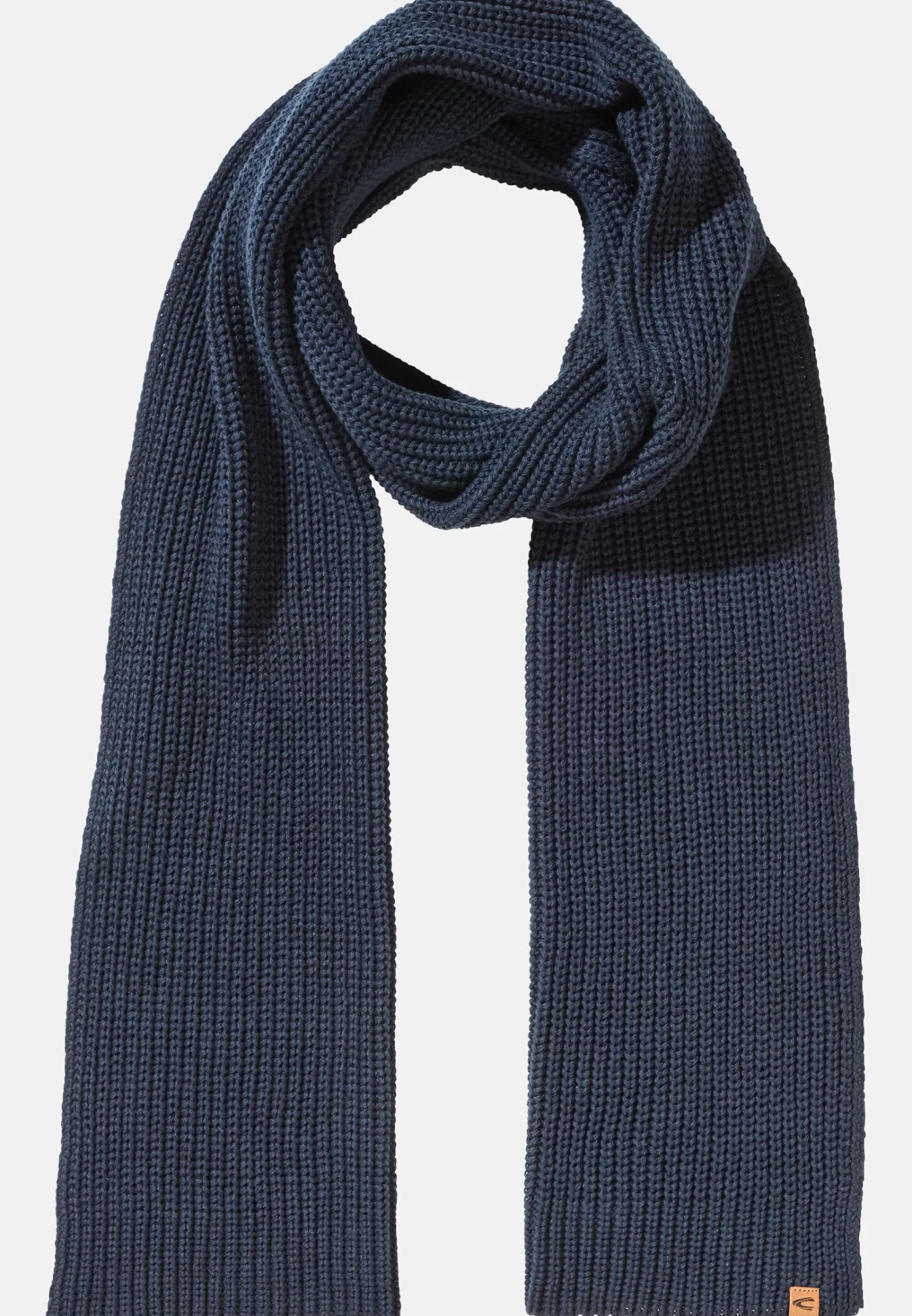 Damen Camel Active Schals & Tücher^Strickschal aus reiner Baumwolle