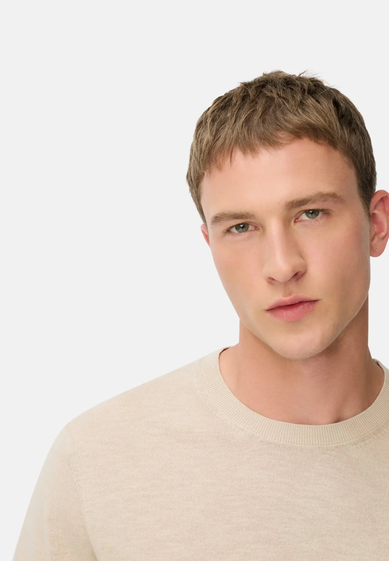 Herren Camel Active T-Shirts & Polos^Strickshirt aus reiner Baumwolle