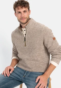 Herren Camel Active Pullover & Cardigan^Stricktroyer aus Baumwollmix