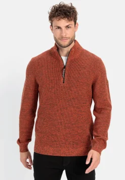 Herren Camel Active Pullover & Cardigan^Stricktroyer aus Baumwollmix