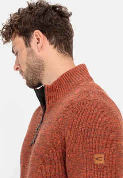 Herren Camel Active Pullover & Cardigan^Stricktroyer aus Baumwollmix