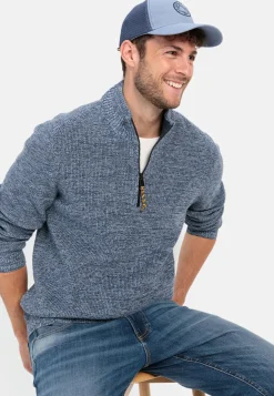 Herren Camel Active Pullover & Cardigan^Stricktroyer aus Baumwollmix