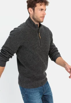 Herren Camel Active Pullover & Cardigan^Stricktroyer aus Baumwollmix