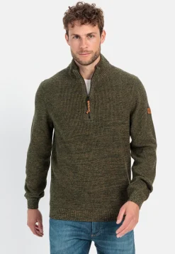 Herren Camel Active Pullover & Cardigan^Stricktroyer aus Baumwollmix