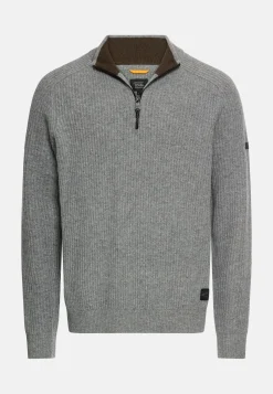 Herren Camel Active Pullover & Cardigan^Strick-Troyer aus reiner Wolle