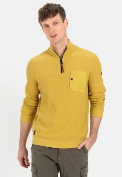 Herren Camel Active Pullover & Cardigan^Stricktroyer aus zertifiziertem Organic Cotton