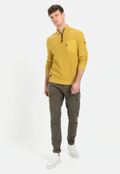Herren Camel Active Pullover & Cardigan^Stricktroyer aus zertifiziertem Organic Cotton