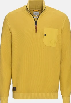 Herren Camel Active Pullover & Cardigan^Stricktroyer aus zertifiziertem Organic Cotton