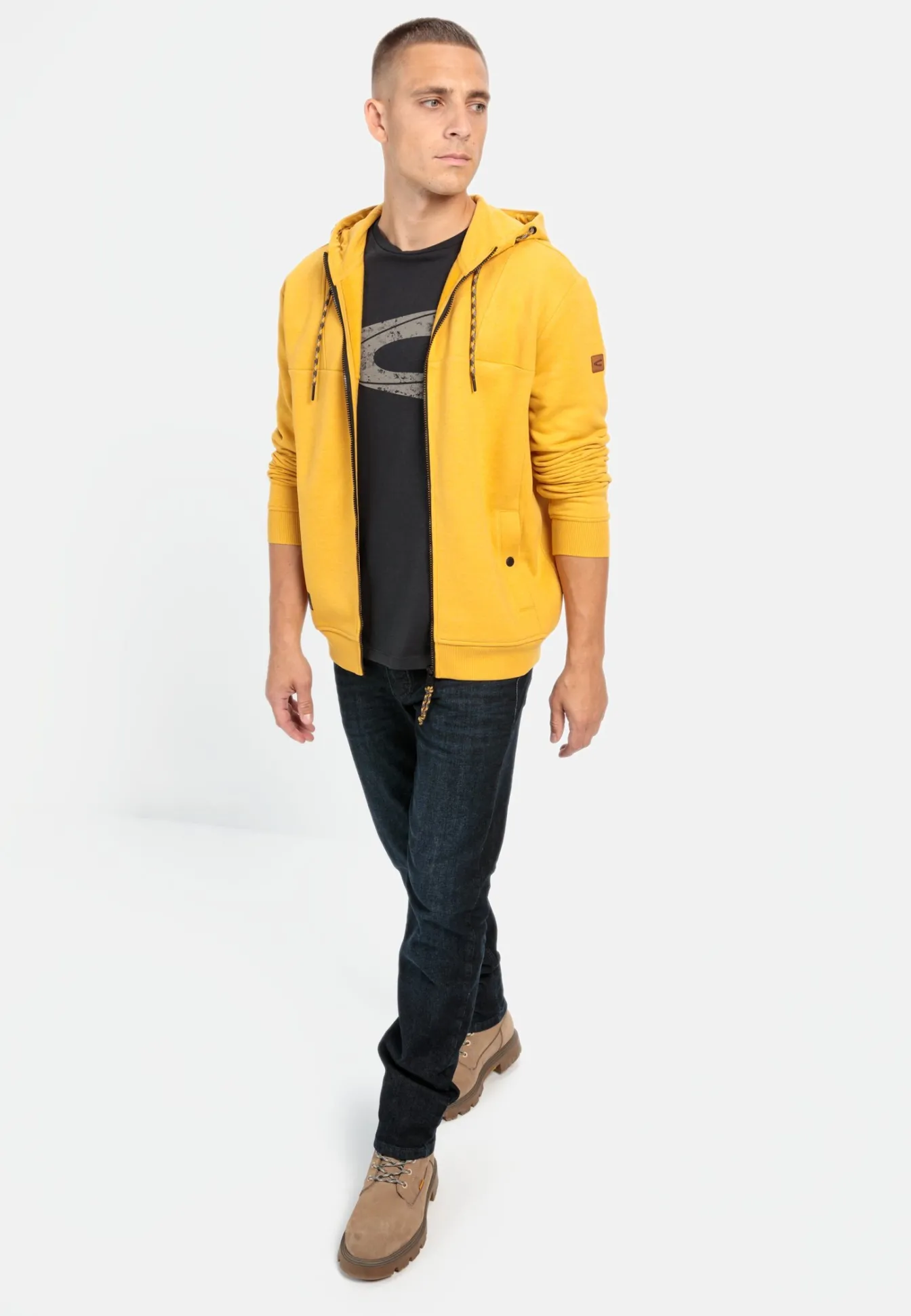 Herren Camel Active Sweatshirts & Hoodies^Sweatjacke aus einem Organic Cotton mix