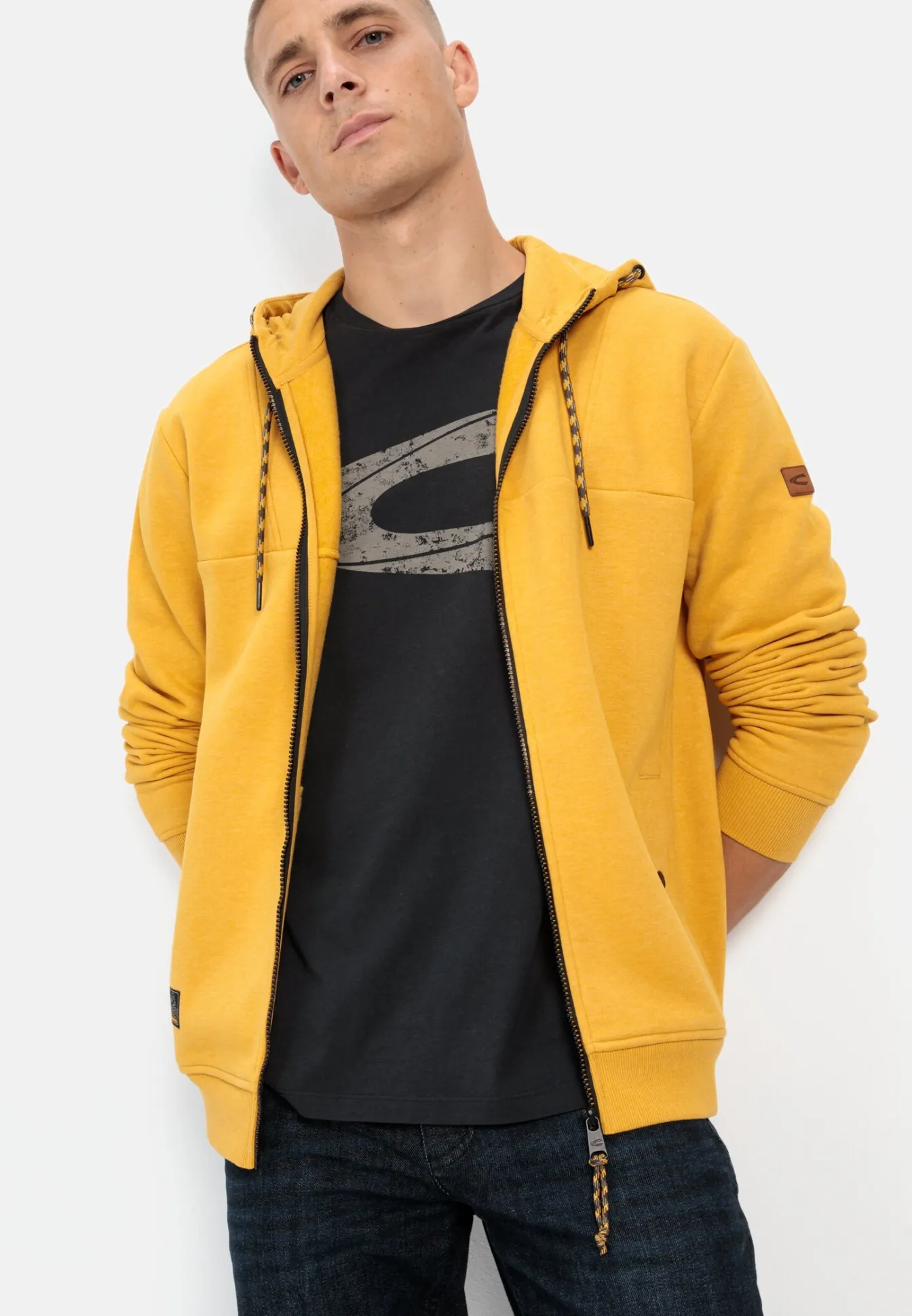 Herren Camel Active Sweatshirts & Hoodies^Sweatjacke aus einem Organic Cotton mix