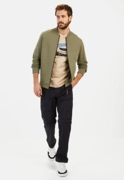Herren Camel Active Sweatshirts & Hoodies^Sweatjacke mit Stehkragen