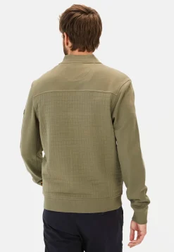 Herren Camel Active Sweatshirts & Hoodies^Sweatjacke mit Stehkragen