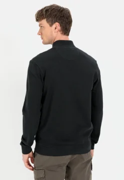 Herren Camel Active Sweatshirts & Hoodies^Sweatjacke mit Stehkragen