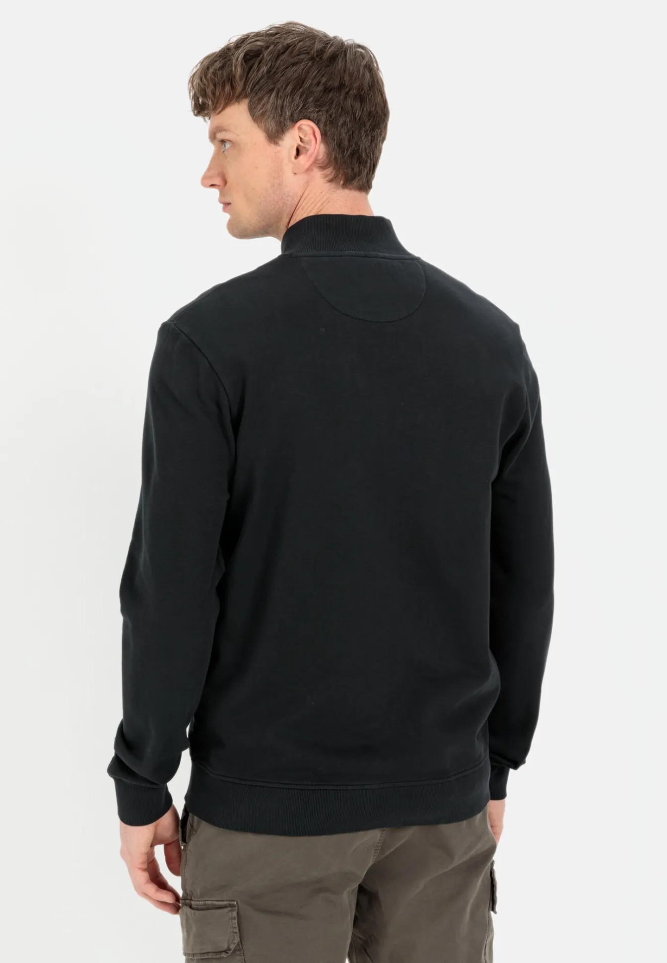 Herren Camel Active Sweatshirts & Hoodies^Sweatjacke mit Stehkragen