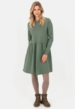 Damen Camel Active Kleider^Sweatkleid aus Organic Cotton