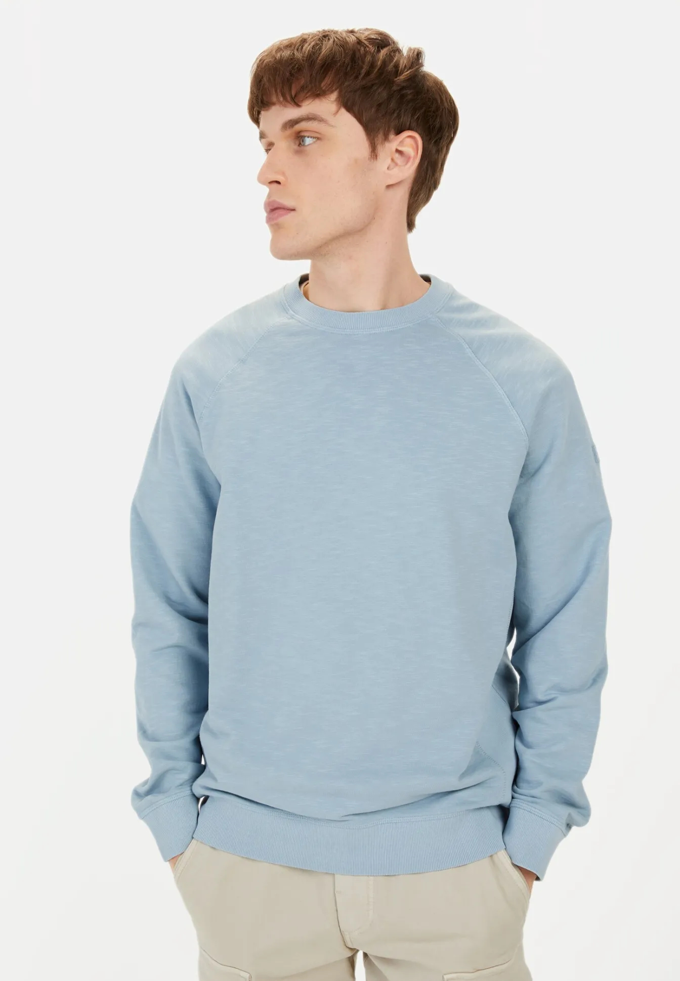 Herren Camel Active Sweatshirts & Hoodies^Sweatshirt aus reiner Baumwolle