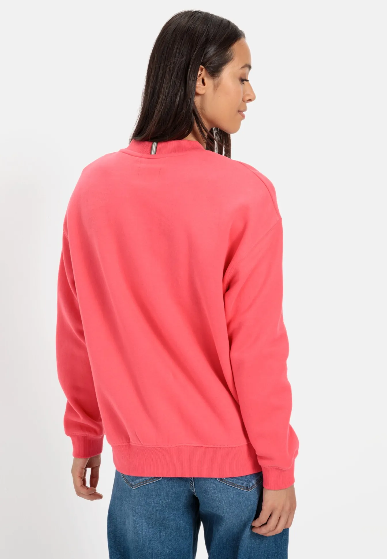 Damen Camel Active Sweatshirts & Hoodies^Sweatshirt aus reiner Baumwolle
