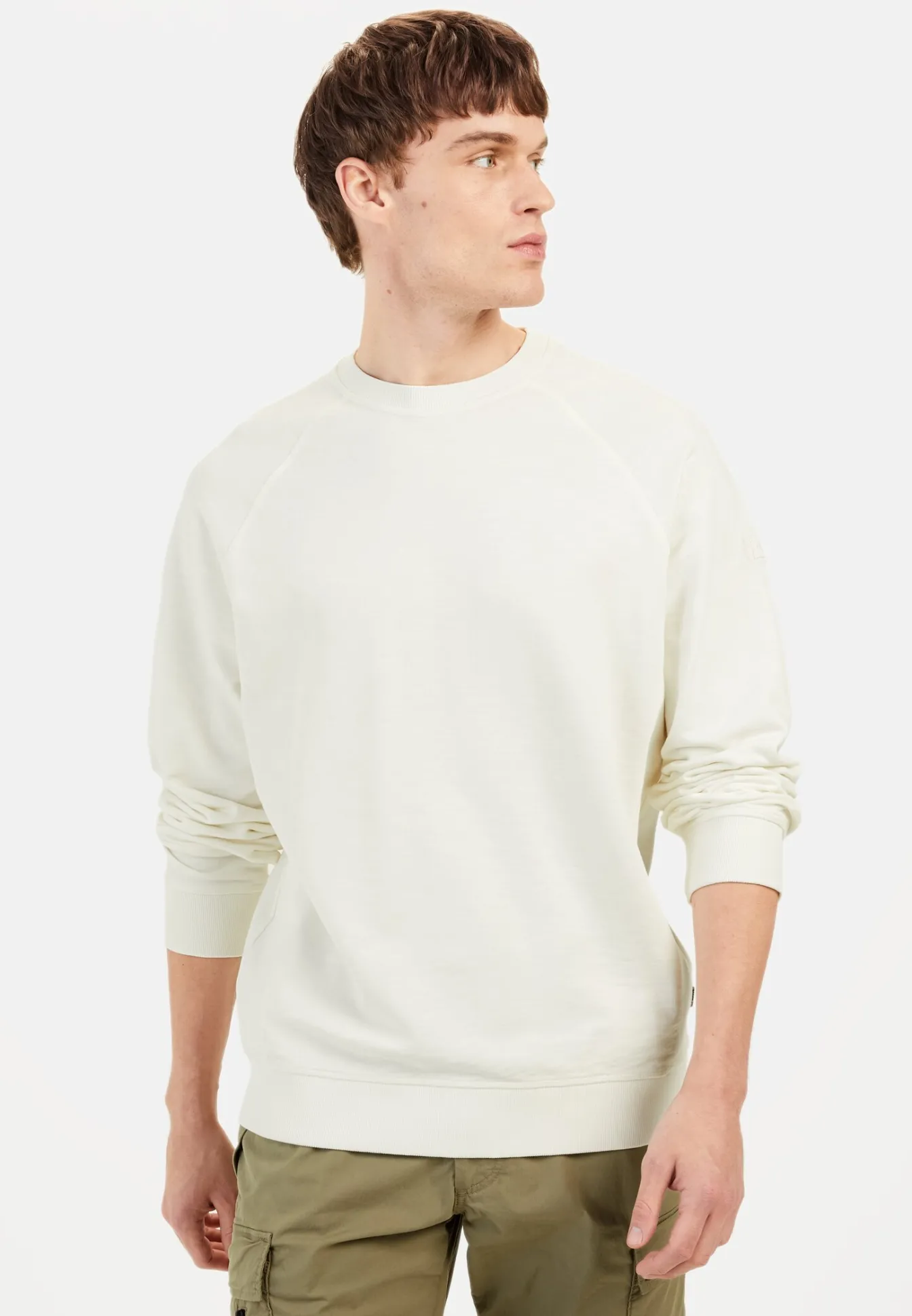 Herren Camel Active Sweatshirts & Hoodies^Sweatshirt aus reiner Baumwolle
