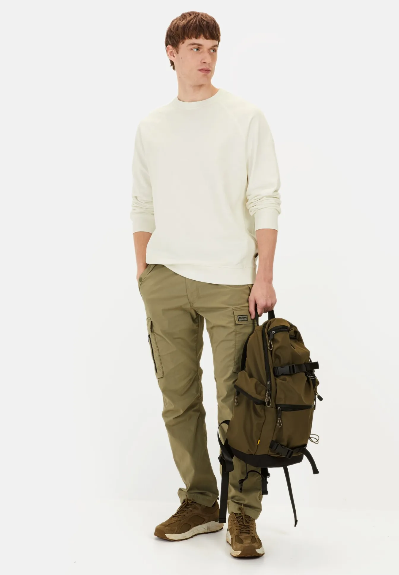 Herren Camel Active Sweatshirts & Hoodies^Sweatshirt aus reiner Baumwolle