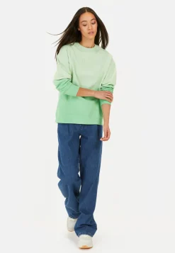 Damen Camel Active Sweatshirts & Hoodies^Sweatshirt mit Garment Dye-Effekt