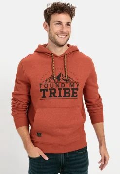 Herren Camel Active Sweatshirts & Hoodies^Sweatshirt mit Kapuze aus einem Baumwollmix
