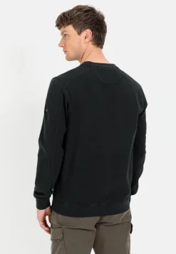 Herren Camel Active Sweatshirts & Hoodies^Sweatshirt mit Print aus reiner Baumwolle